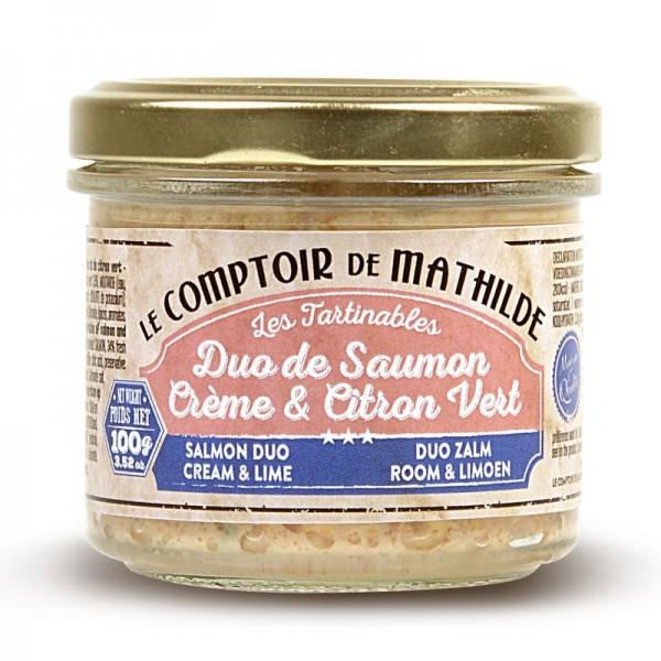 Duo de Saumon Crème & Citron Vert